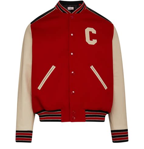 celine varsity jacket womens|celine men's varsity jacket.